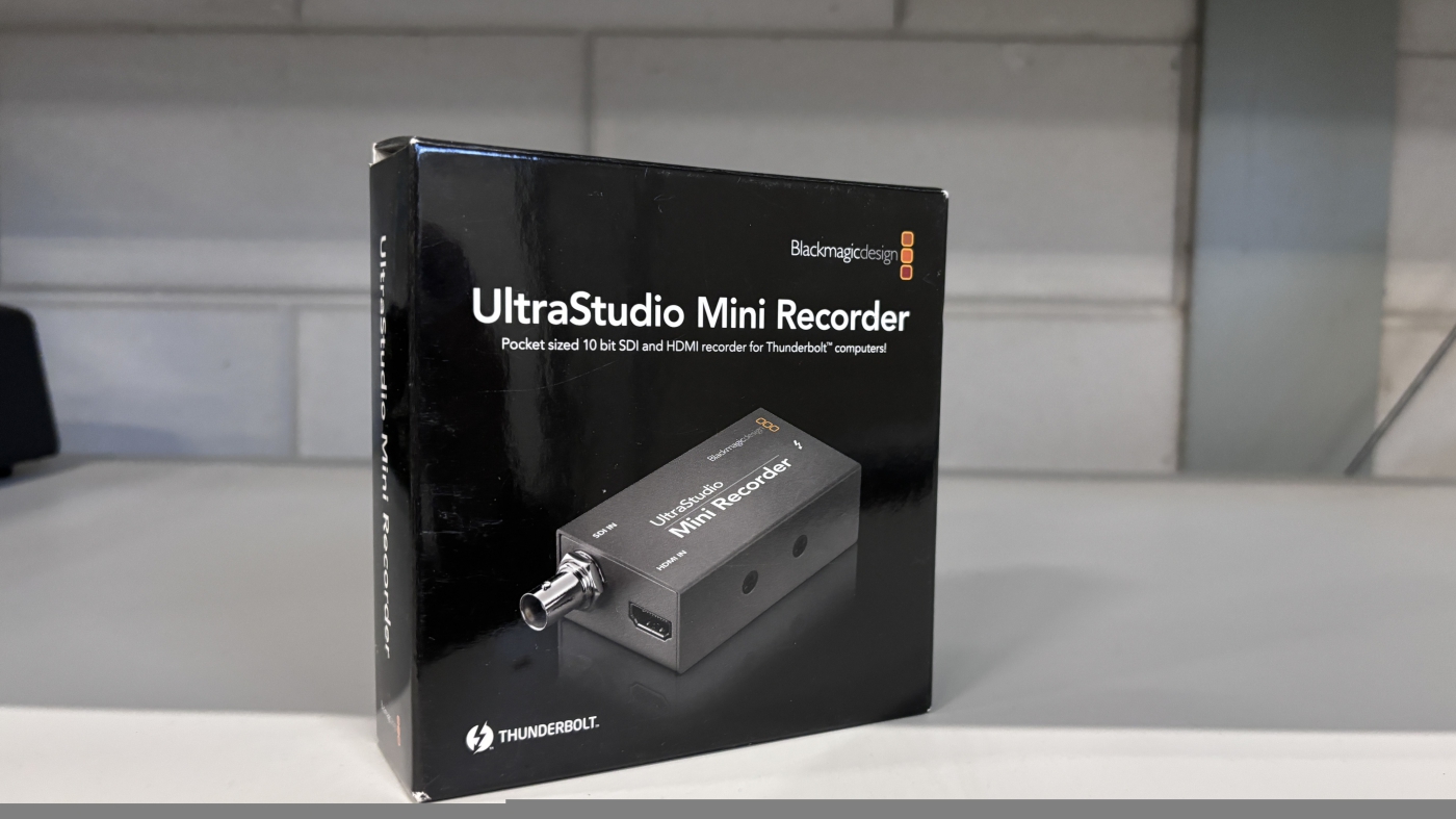 Blackmagic UltraStudio Mini Recorder Thunderbolt